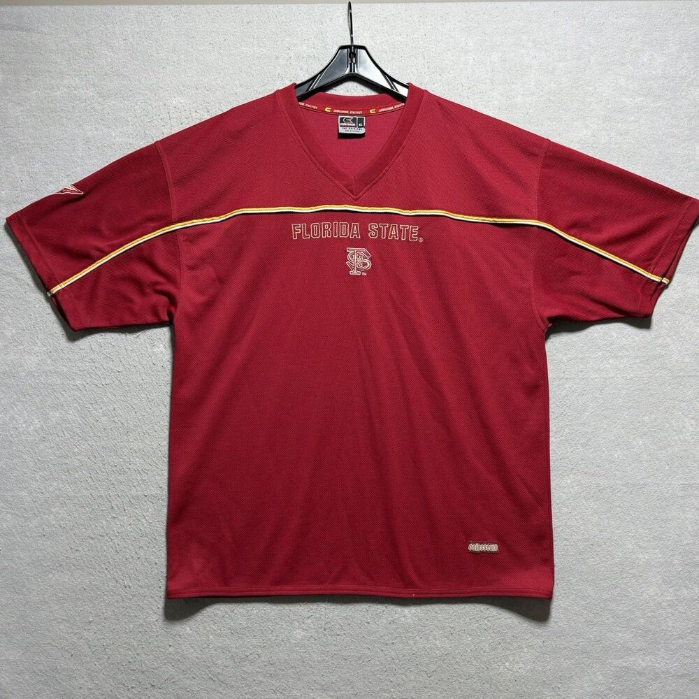 Vintage Florida State Seminoles Colosseum Shirt Jersey Style Men's XL MAROON